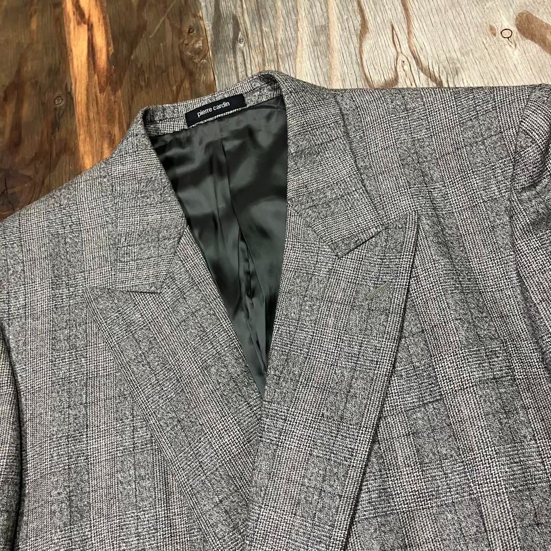 pierre cardin paris ピエールカルダン グレンチェック ダブル