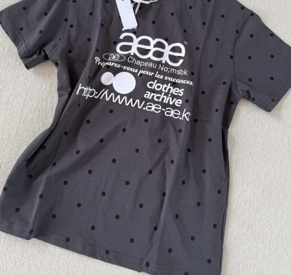 AEAE■WEB LOGO DOT T-SHIRTS■送料込 WEB LOGO DOT T-SHIRTS（Tシャツ/カットソー）｜aeae