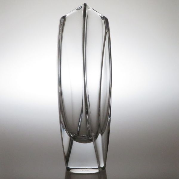 バカラ 花瓶 ジベルニー フラワーベース25cm箱付き 未使用 バカラ 花瓶 ○ ジベルニー ベース ヴェース 25cm クリスタル