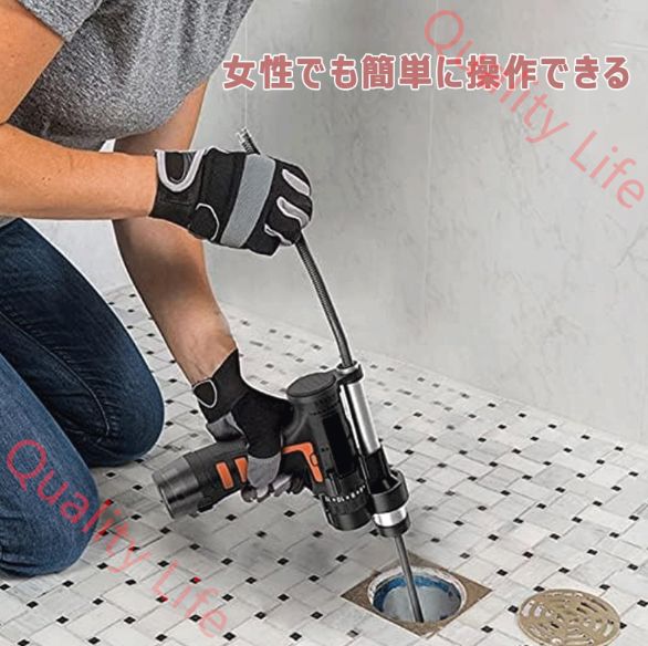 改良型 電動パイプクリーナー