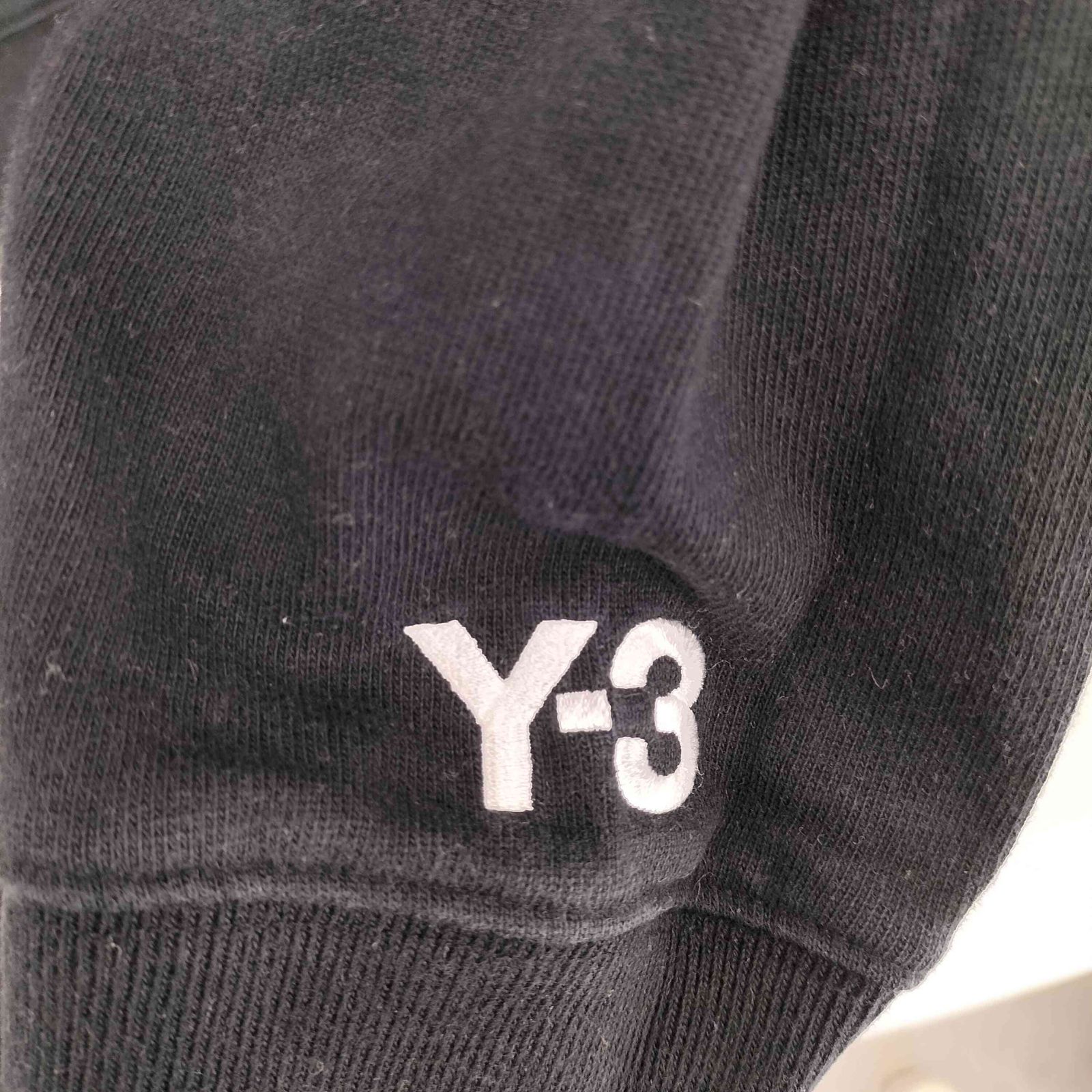 ワイスリー Y-3 DISTRESSED SIGNATURE CREW SWEATSHIRT メンズ JPN L