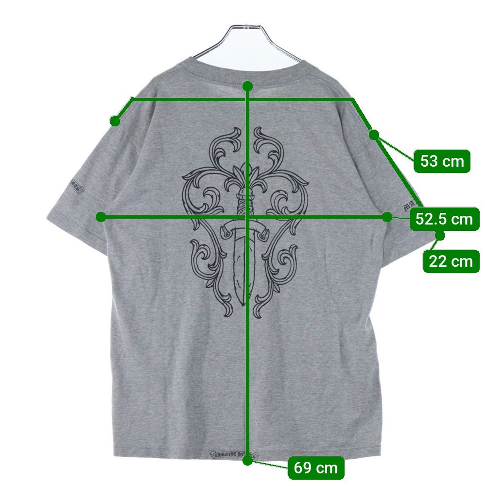 CHROME HEARTS (クロムハーツ) OLD ×max field Dagger TEE オールド