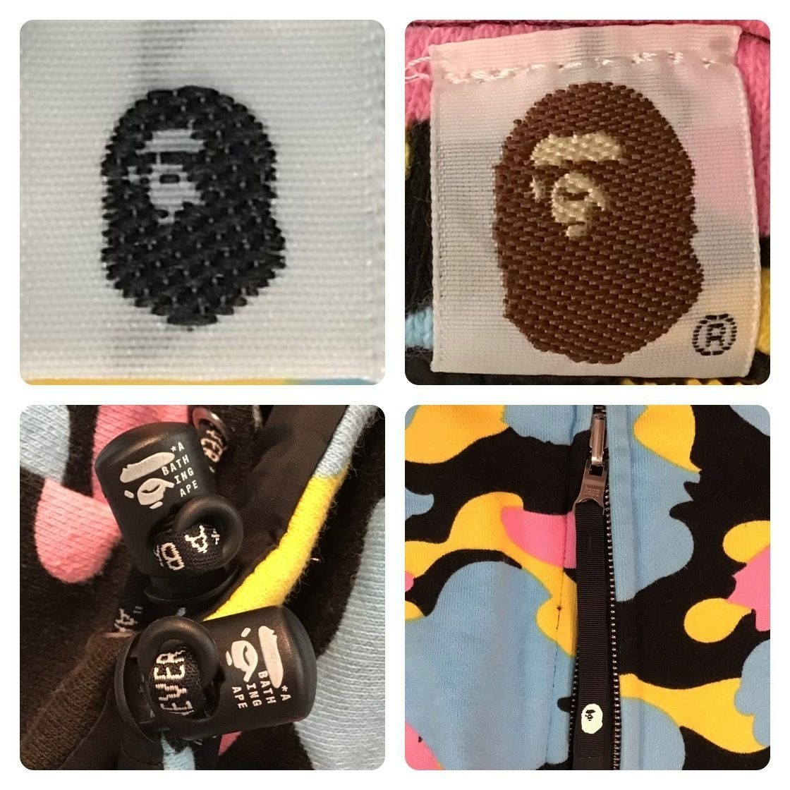 ☆リバーシブル☆ マルチカモ パーカー Mサイズ a bathing ape BAPE