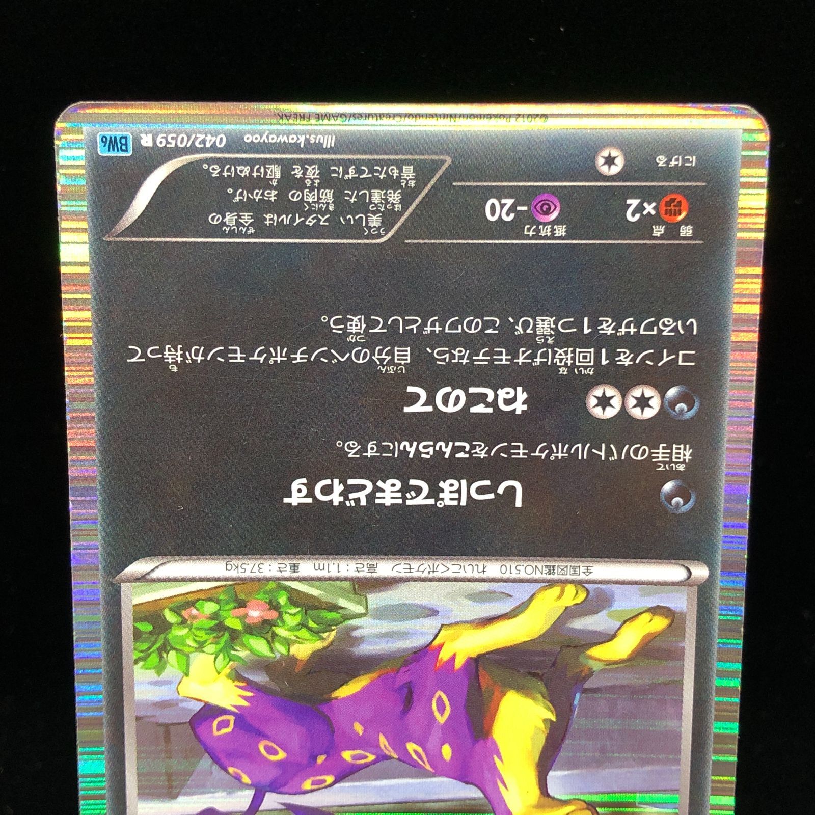 送料無料】 ポケモンカード レパルダス ねこのて BW6 - メルカリ