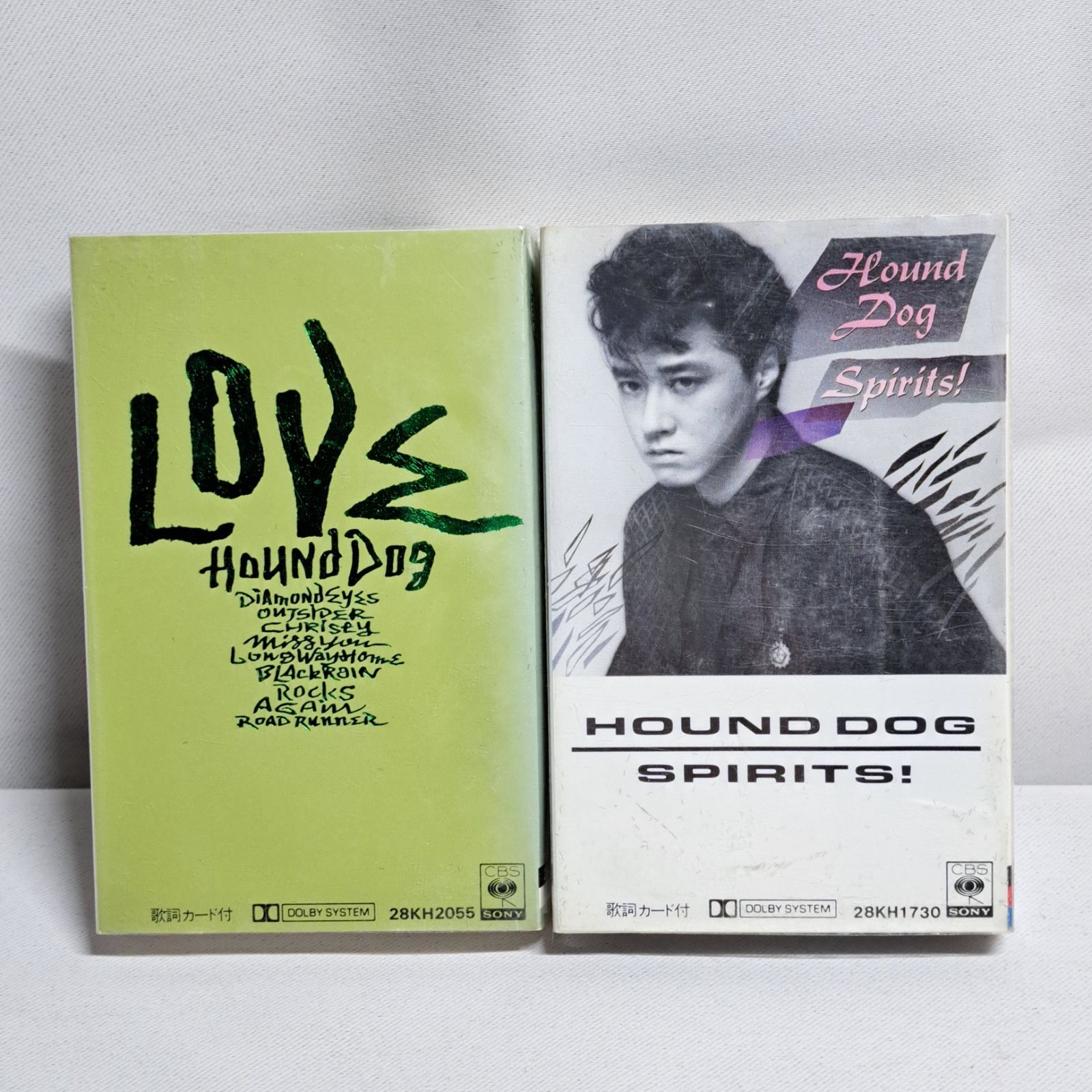 ▽カセットテープ▽ ハウンドドッグ HOUND DOG 2本セット ☆レトロ