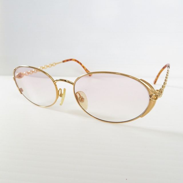 美品 カザール CAZAL 伊達眼鏡 ロゴテンプル MOD.480 サングラス 入荷