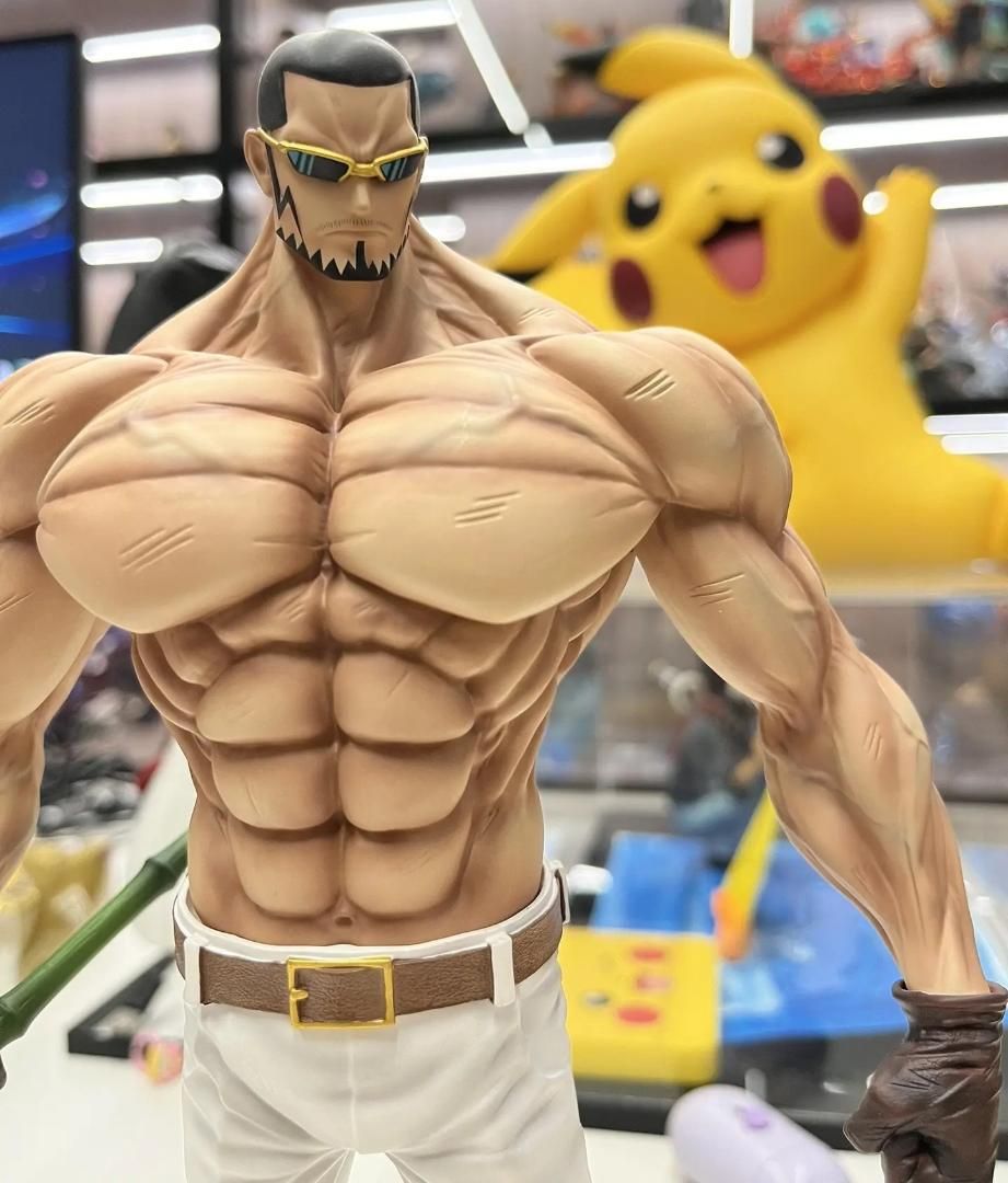 ワンピース 鬼竹のヴェルゴ ガレージキット フィギュア popサイズ ワンピース 武装色 鬼竹のヴェルゴ ガレージキット フィギュア