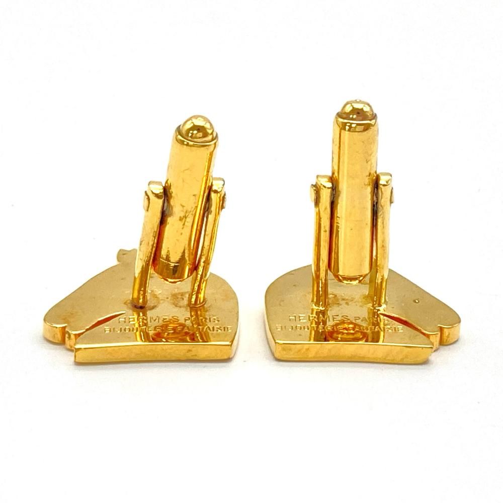 エルメス HERMES シュバルホース カフスボタン カフリンクス GP