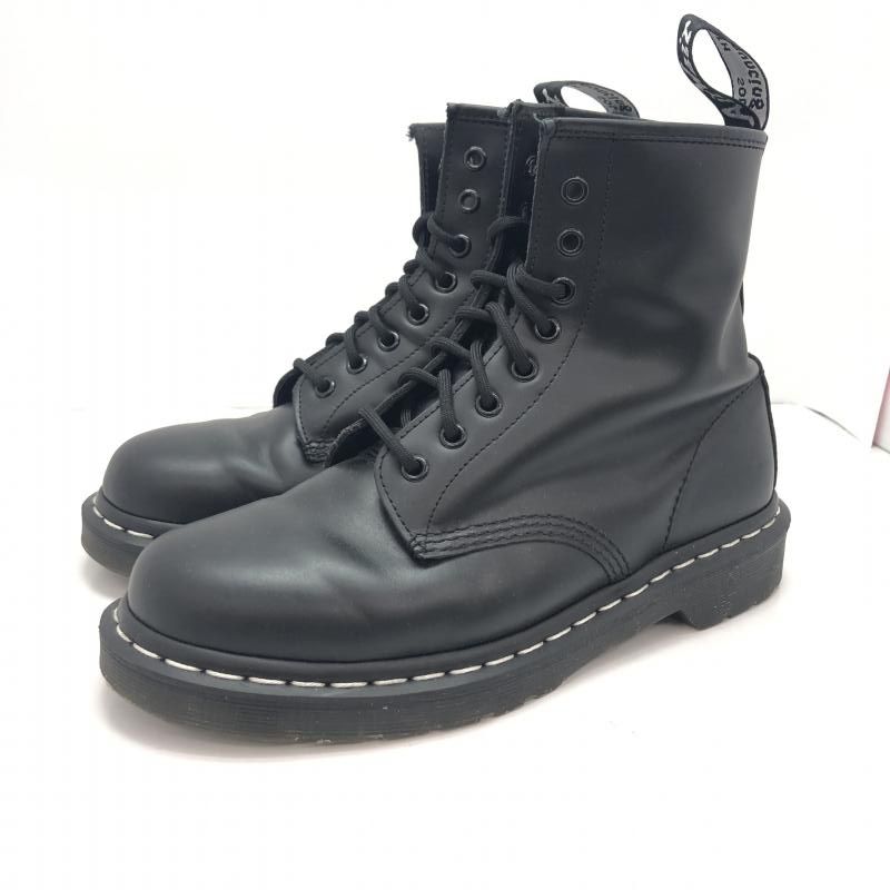 【中古】Dr.Martens 8 ホール ホワイトステッチ サイズUK7 26 1460[91]