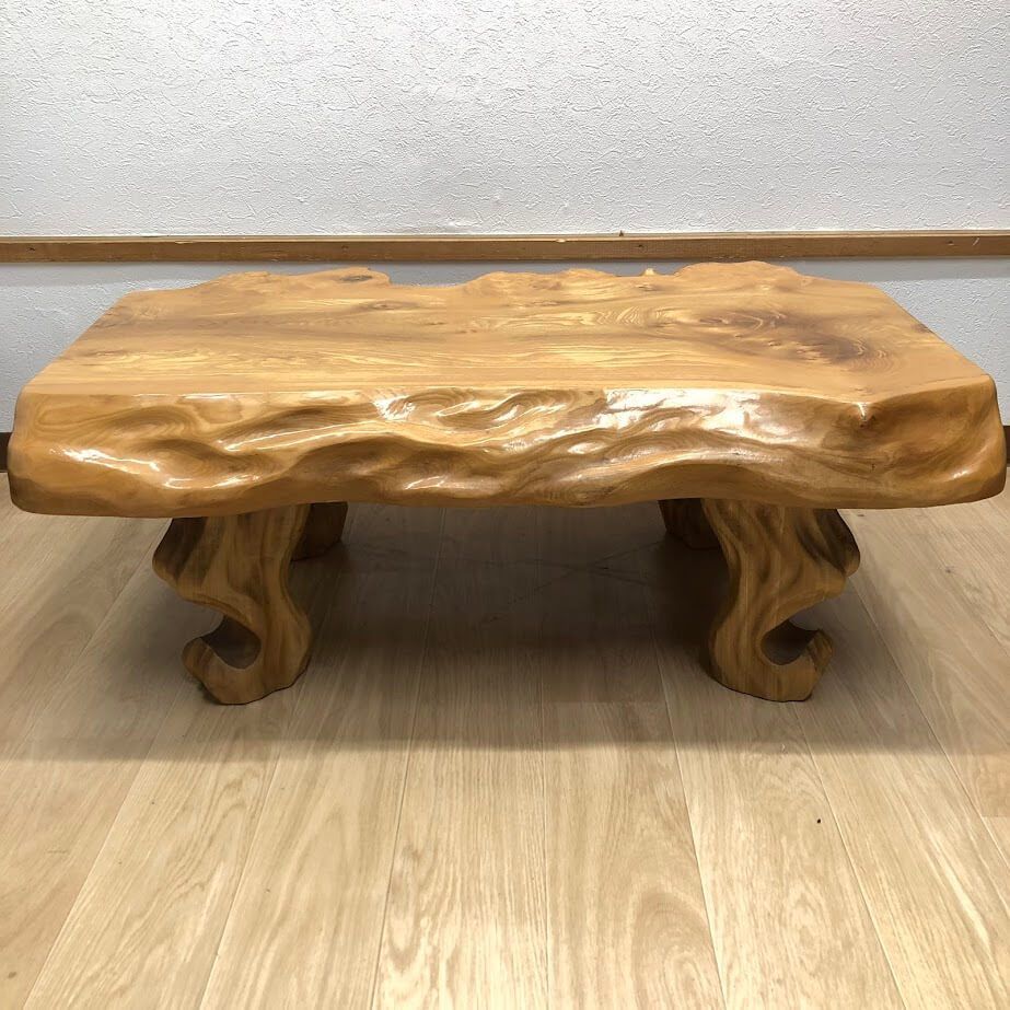 昭和レトロ ちゃぶ台 座敷机 ローテーブル センターテーブル 木製 座卓 和室 ジM-46)SALE ‼️￥11000(税込) ロー テーブル センターテーブル レトロ