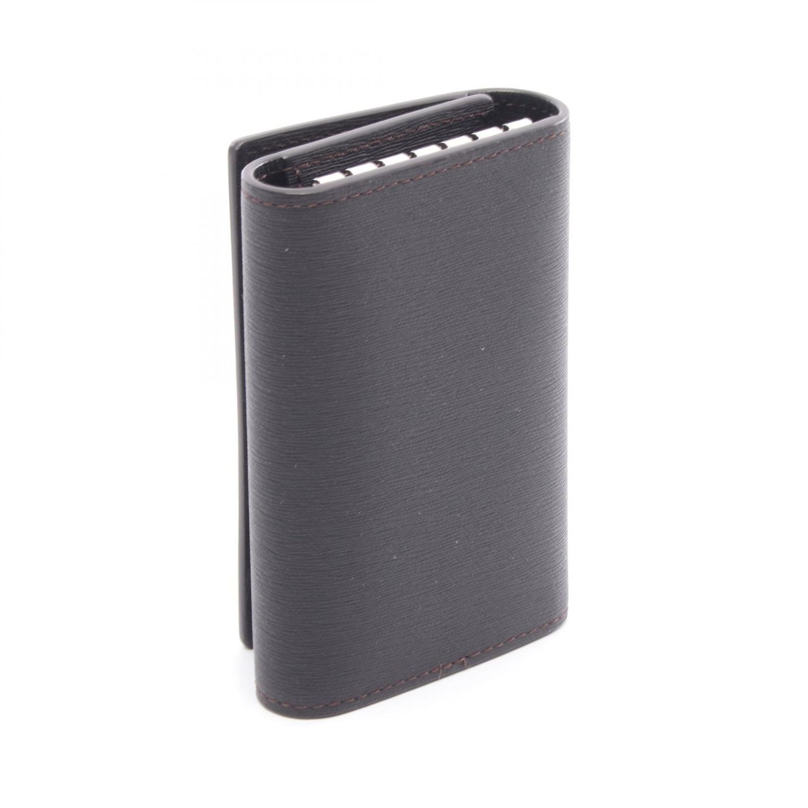 ダンヒル Dunhill キーケース D. ブラック レザー 6連キーケース メンズ