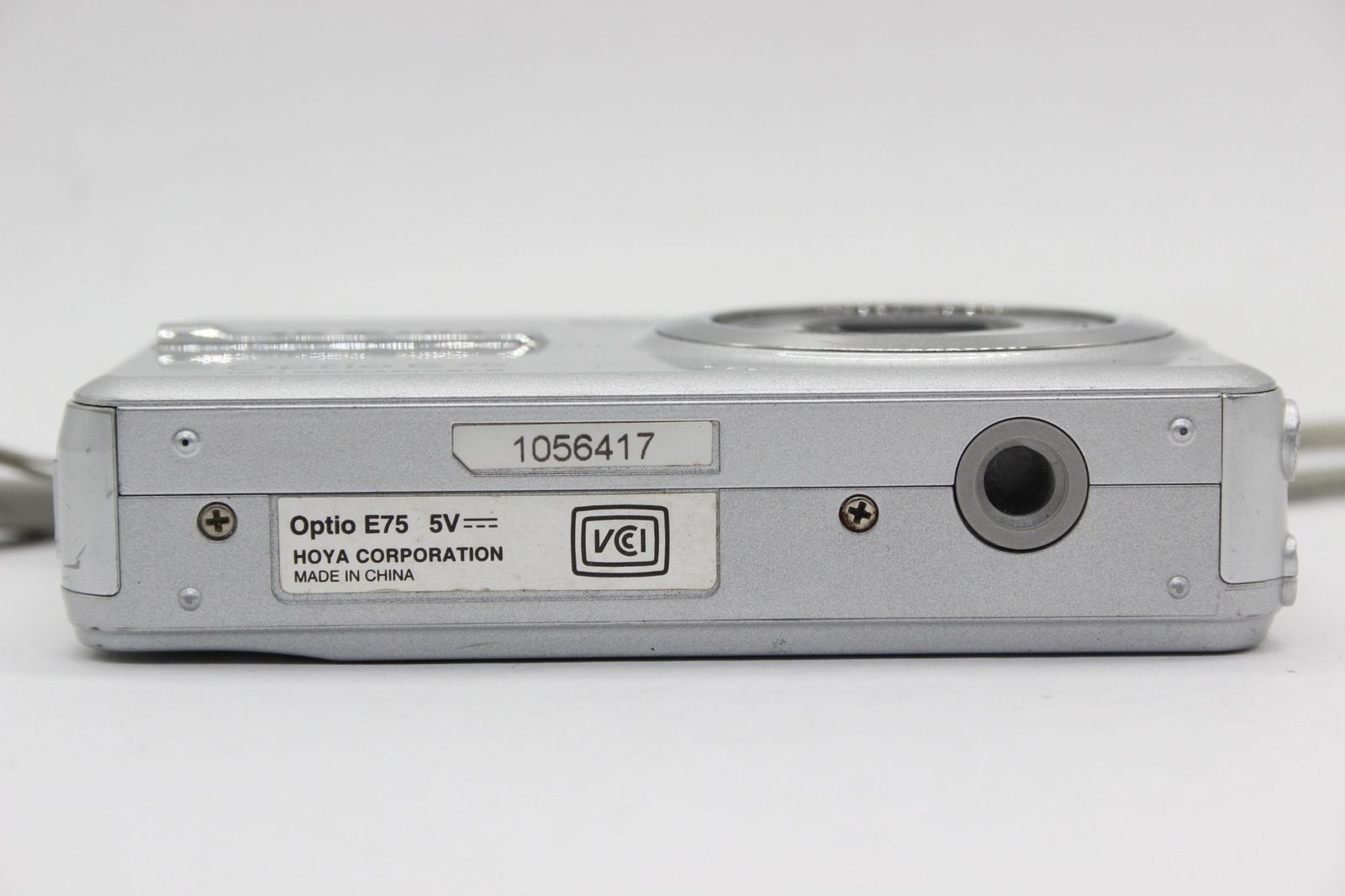 リコー 【返品保証】 ペンタックス Pentax Optio E75 3x バッテリー付き コンパクトデジタルカメラ s7541