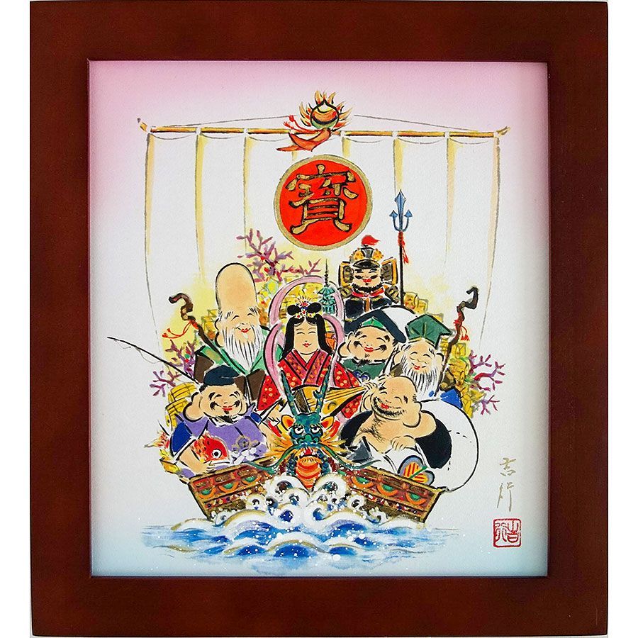 七福神の絵画 - 大阪府のその他 七福神の絵画 - 大阪府のその他