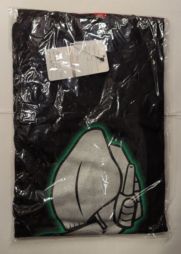 REALHEAD PUNKDRUNKERS エイリマンとアイツ Tシャツ 黒 Lサイズ