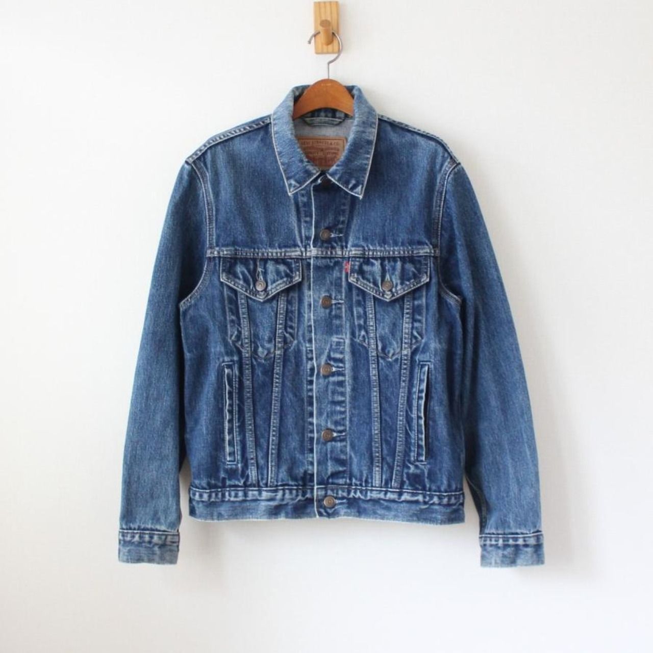 ⭐*⭐様 90s チュニジア製 Levi's ユーロ 70503 グリーンデニム ⭐*⭐様 90s チュニジア製 Levi's ユーロ 70503 グリーンデニム