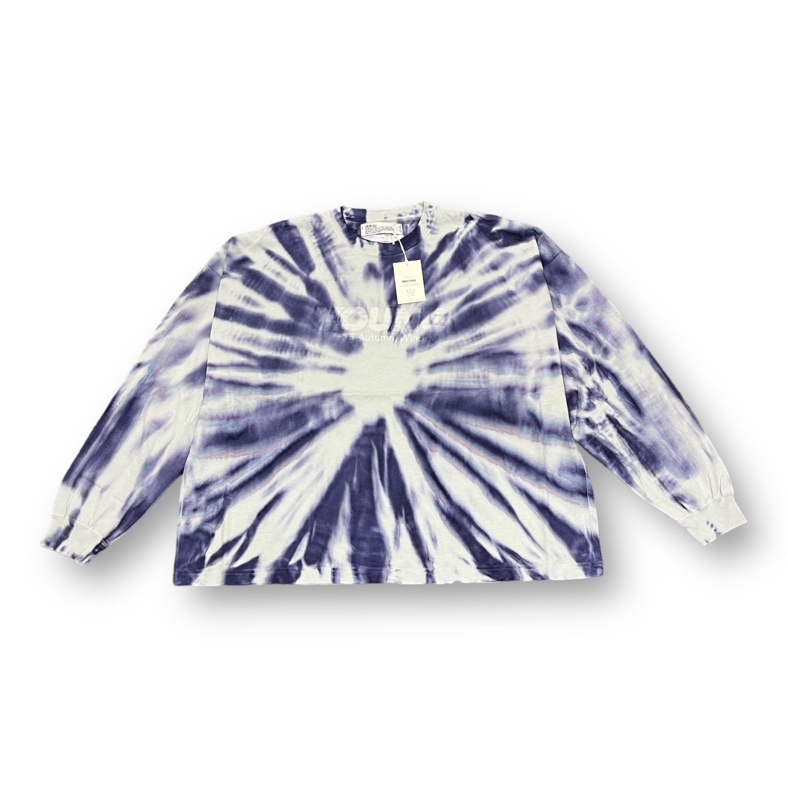 新品 定価29700円 DAIRIKU YOUNG Tie-dye Tee ヤング タイダイ Tシャツ 