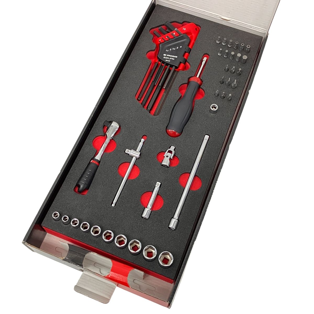 FACOM MODM.RL161-36 1|4 ドライブ メトリックソケット-キーレンチ フォームトレイ 工具 ♥ 未開封 Z10492582