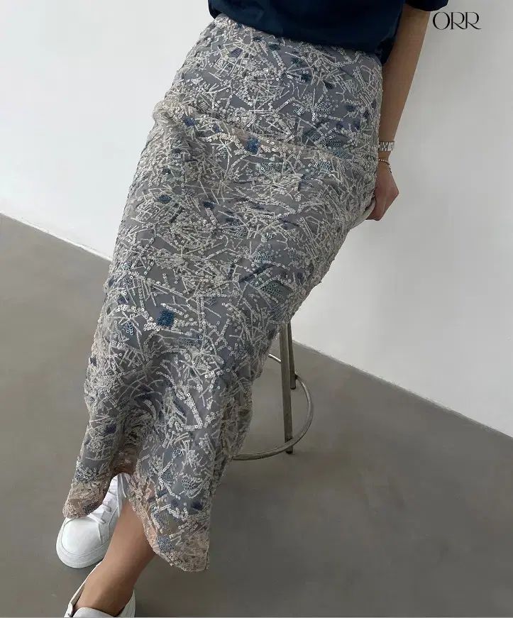 オル orr スパークル レイヤードスカート