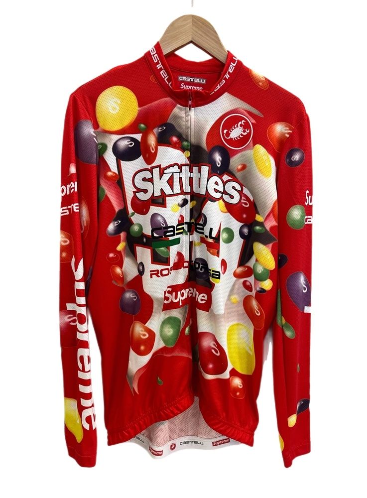 Supreme Castelli サイクルジャージ L シュプリーム　カステリ Supreme®/Skittles®/Castelli L/S Cycling Jersey | Supreme 21fw