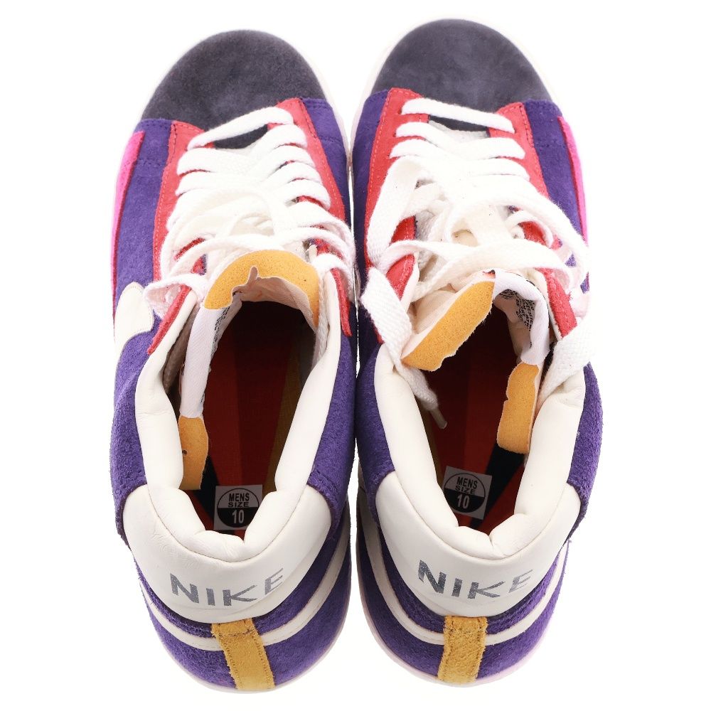 ナイキ ブレイザー ハイ スエード ビンテージ QS クレイジーパターン 70\u0027s 80\u0027s NIKE BLAZER HI TOP ナイキ ブレザー スエード 青 ブルー オリジナル US6.5 希少 ヴィンテージ |  agito vintage powered by BASE