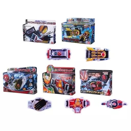 中古】バッジ・ピンズ 全5種セット 「仮面ライダーシリーズ 変身ベルト