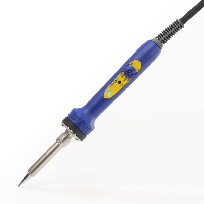 白光 HAKKO ダイヤル式温度制御はんだこて 高熱容量タイプ 2 接地型プラグ FX601-03
