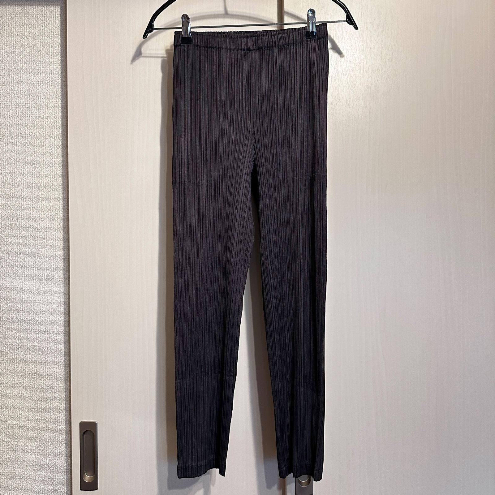 PLEATS PLEASE ISSEY MIYAKE プリーツパンツ ブラウン サイズ3 ak594