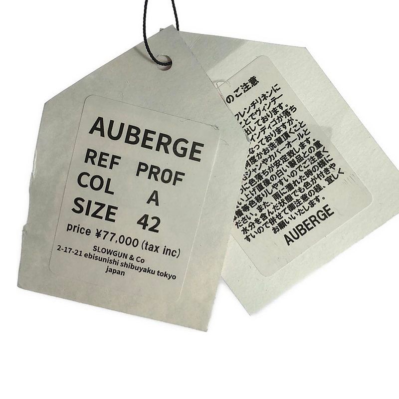 新品】 AUBERGE / オーベルジュ | 2022AW | PROF ドロゲ インディゴ