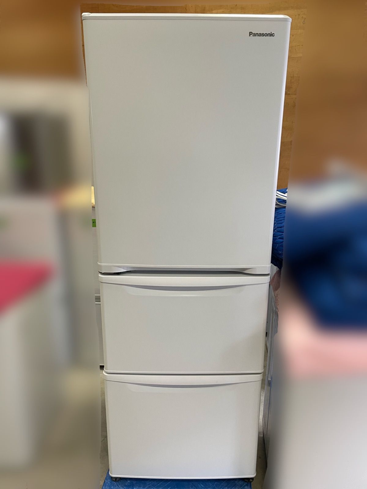 Panasonicノンフロン冷凍冷蔵庫 NR-C343CL-W