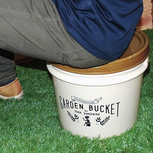 藤原産業 セフティ－3 GARDENBUCKET brown ホース の 収納 や