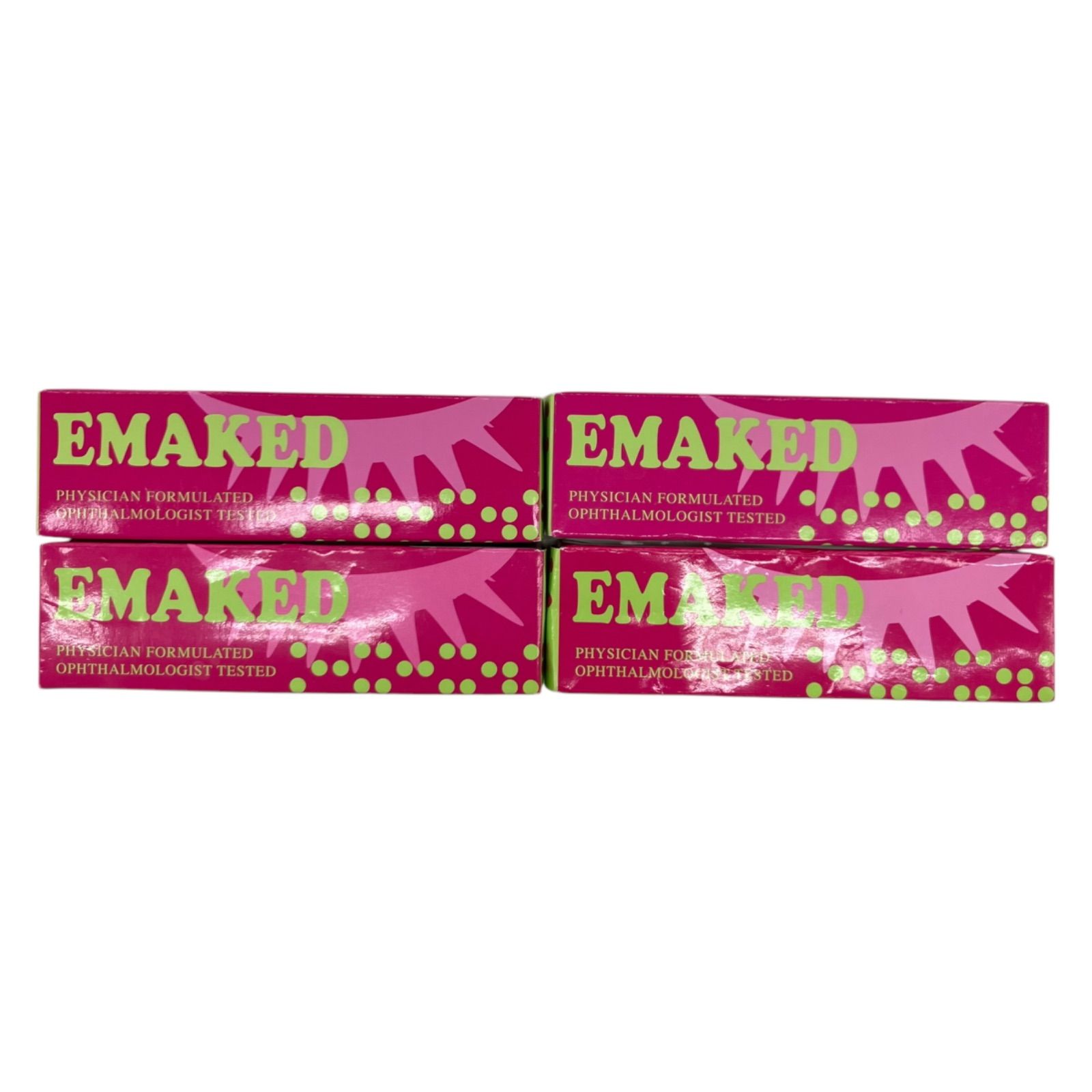 186000 現状品 EMAKED エマーキット まつ毛美容液 2ml 4点 まとめ売り