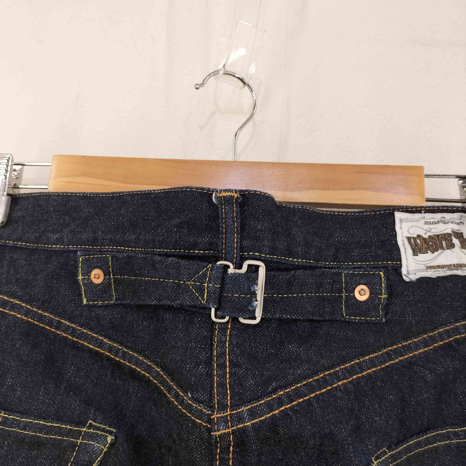 ウエストトゥワイス WASTE TWICE デニムパンツ メンズ 30inch
