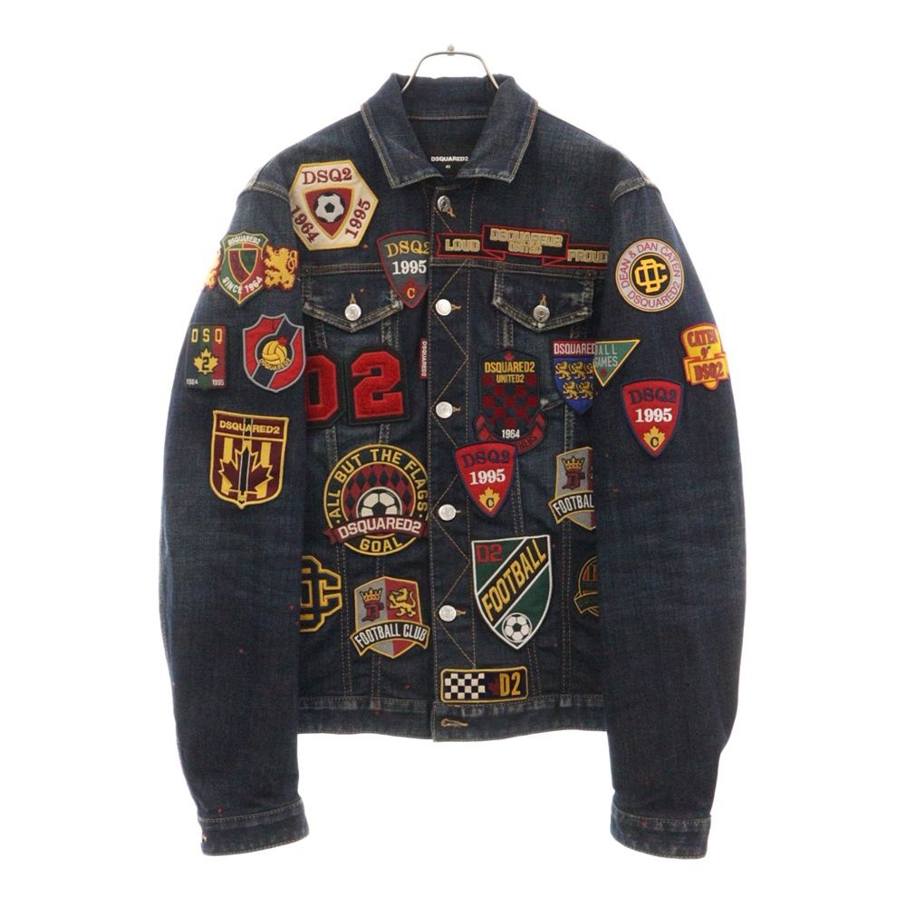 DSQUARED2 (ディースクエアード) 20AW DAN JEAN JACKET ダンジーンジャケット インディゴ S74AM1079 S30664