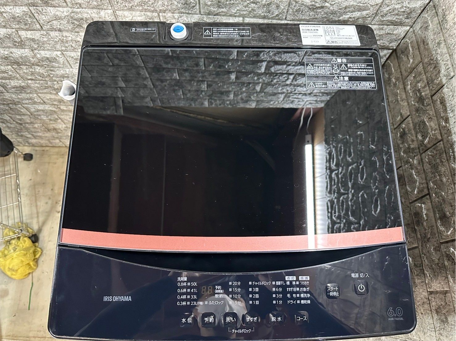 大阪送料無料☆3か月保障付き☆洗濯機☆アイリスオーヤマ☆6kg☆2023年