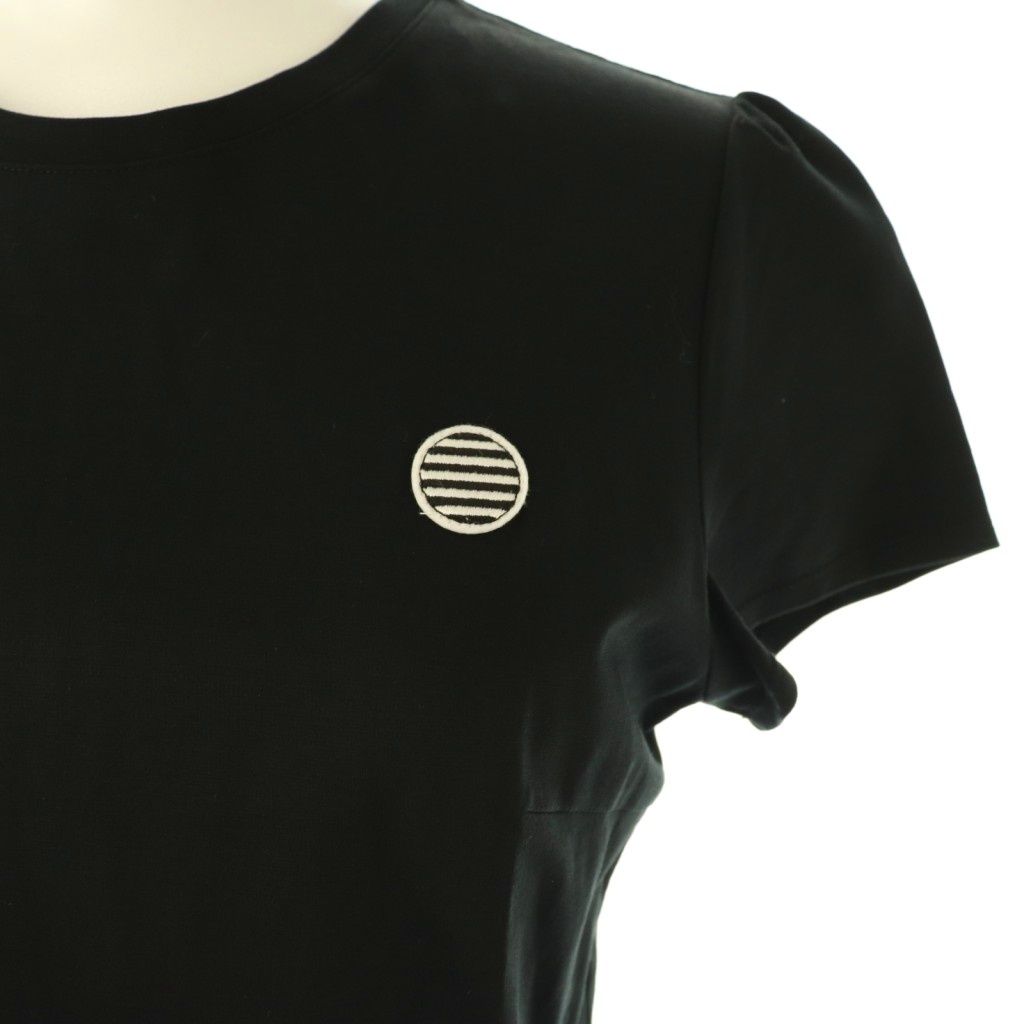 BORDERS at BALCONY ワッペン Tシャツ カットソー 36 ボーダーズアットバルコニー BORDERS at BALCONY SHIRT GATHERED