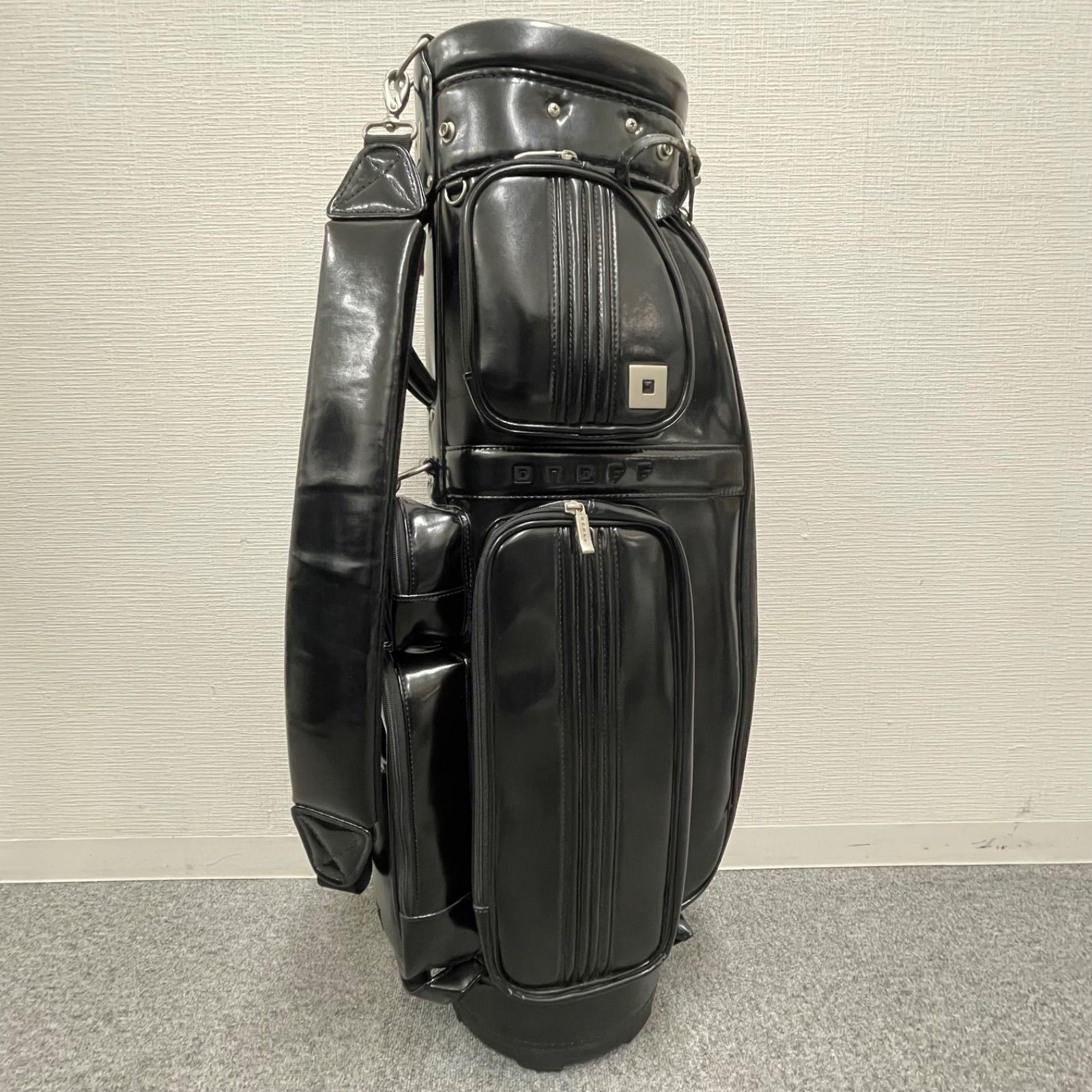 [NPA] ONOFF Onoff Caddy Bag Golf Bag Enamel Black Black