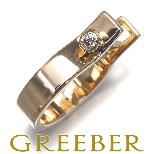 ヒロタカ ピアス ダイヤ ダイヤモンド 0.05ct インダストリア フープ  