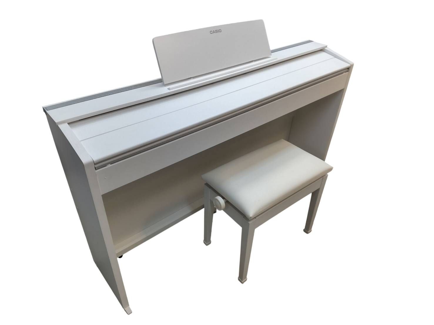 直接引取り 横浜市近郊自社便配送 品 CASIO カシオ 電子ピアノ Privia PX-2000GP 電子楽器 ホワイト ACアダプター 楽譜立て 楽譜集 高低自在椅子 取扱説明書|D1512