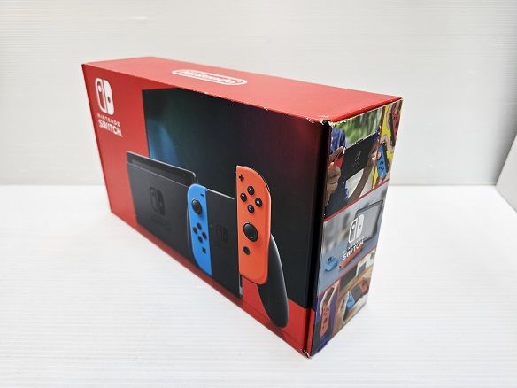 【品】 Nintendo Switch ニンテンドースイッチ 本体 Joy-Con(L)/(R) ネオンブルー ネオンレッド HAD-S-KABAA ○YR-17892○