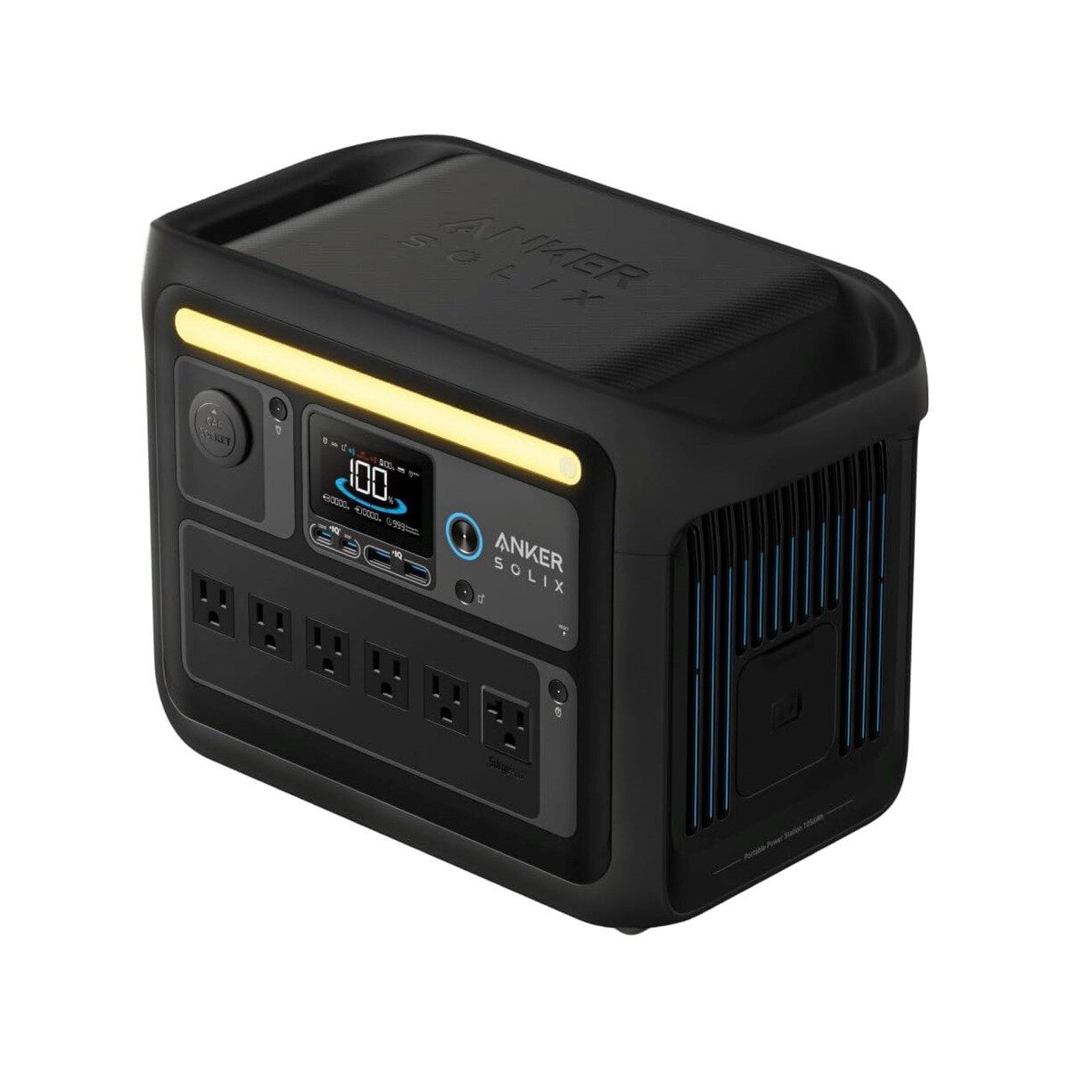 コストコ商品!Anker アンカー Solix C1000 ポータブル電源 A1761511 ブラック 容量1 056Wh ct61824