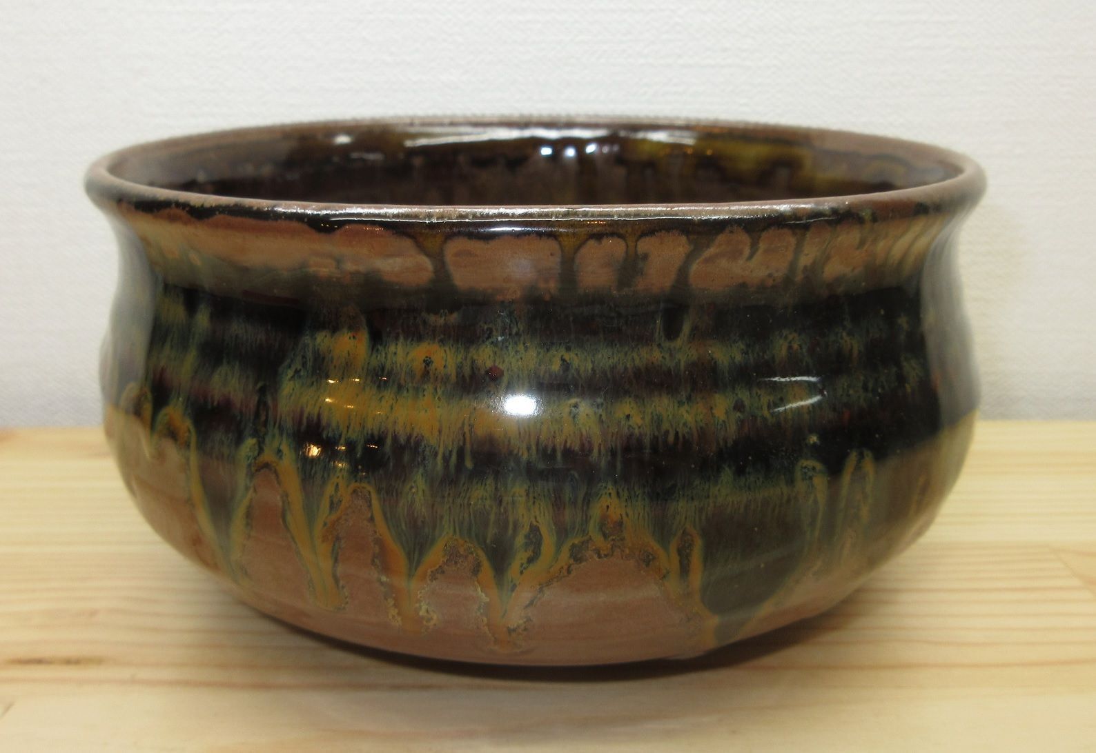 逢絢亭 茶道具 建水 高取焼 １２代 高取八仙 共箱入り