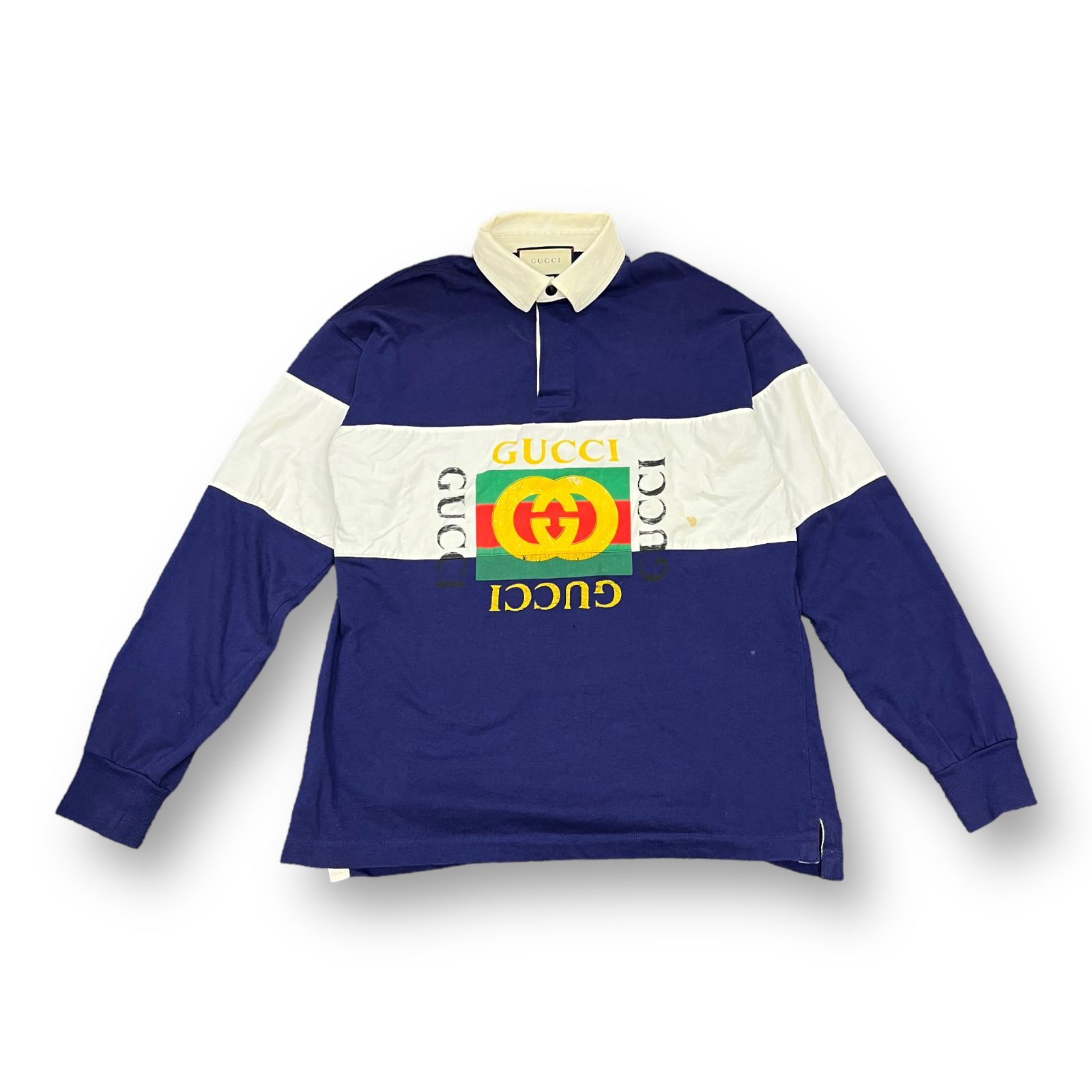国内正規 GUCCI ヴィンテージロゴ ポロシャツ グッチ 545800 xjag9 S 