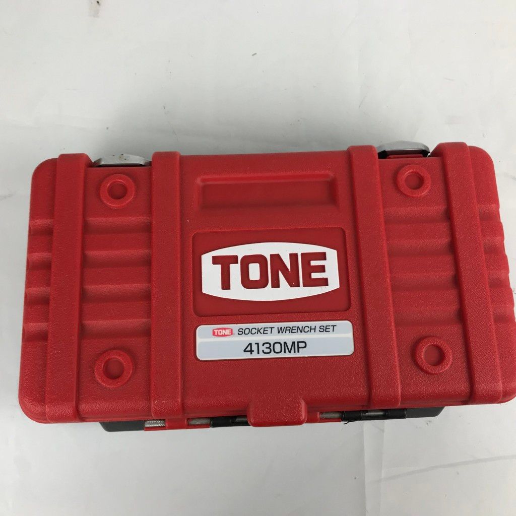 TONE トネ ソケットレンチセット 4130MP レッド