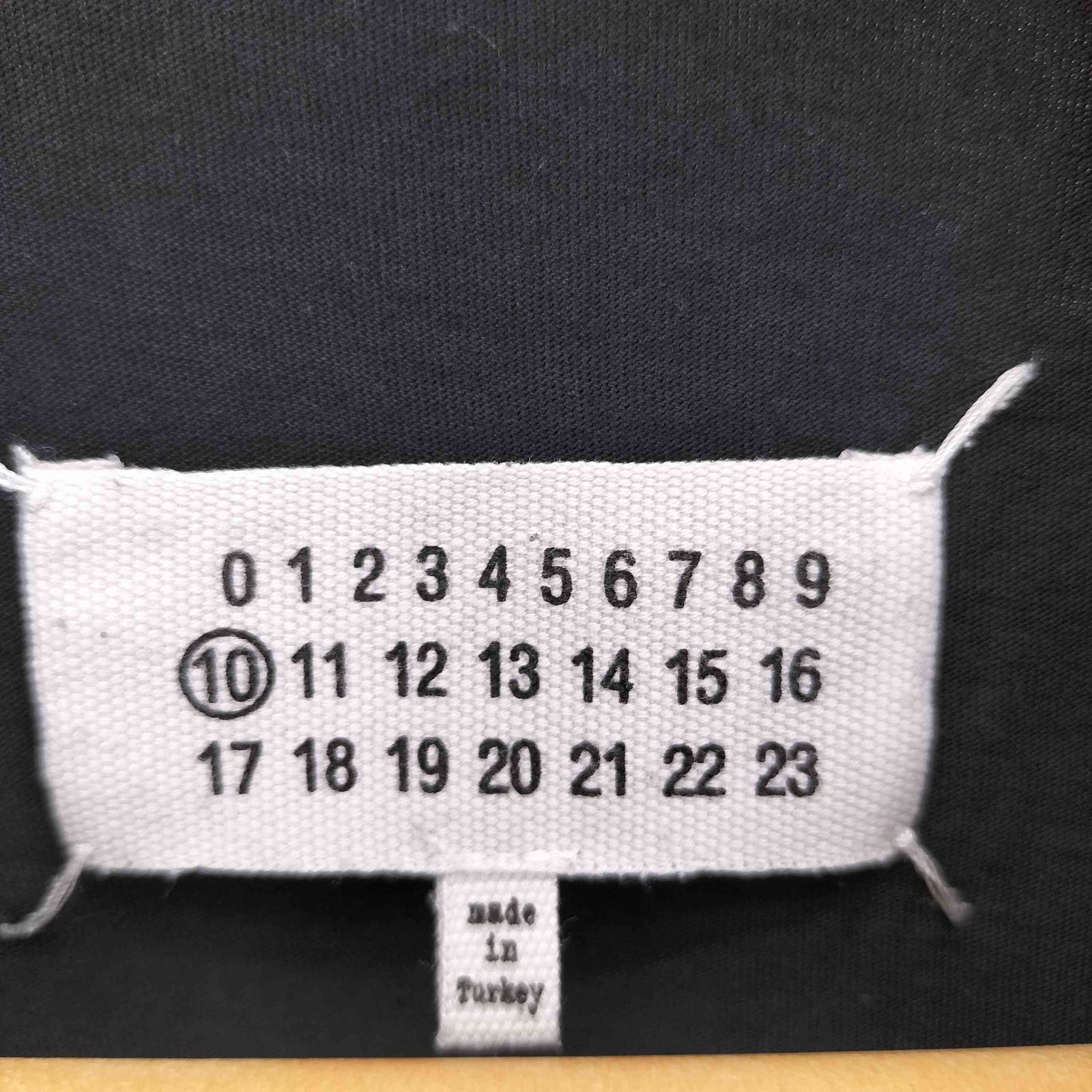 Maison Margiela フォーステッチ クルーネックTシャツ Maison Margiela メゾン・マルジェラ ステッチ ロゴ Tシャツ