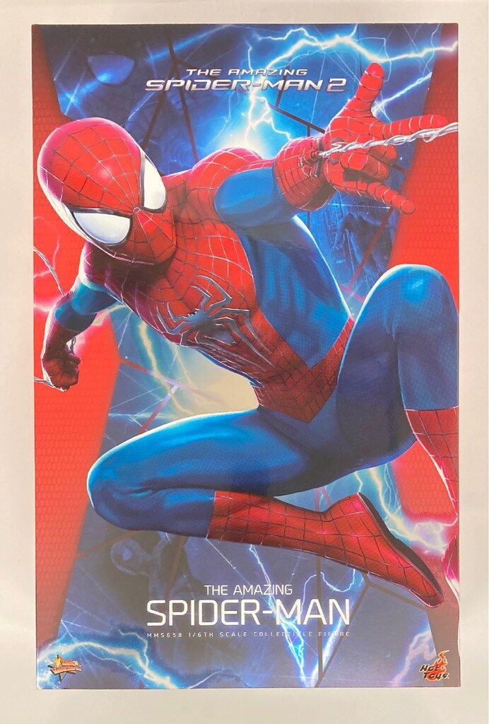 HOTTOYS MOVIE MASTERPIECE THE AMAZING SPIDER MAN 2 THE AMAZING SPIDER MAN MMS658