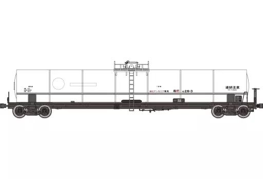 鉄道模型　HOゲージ 1/80 タキ18600液化アンモニア(2両セット)A [TW-t18600a] 中古】鉄道模型 HOゲージ 1/80 タキ18600液化アンモニア(2両