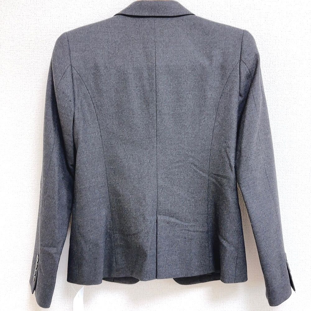 【美品】NEWYORKER　ニューヨーカー　パンツスーツ ニューヨーカー NEWYORKER パンツ スーツ 濃グレー 748598