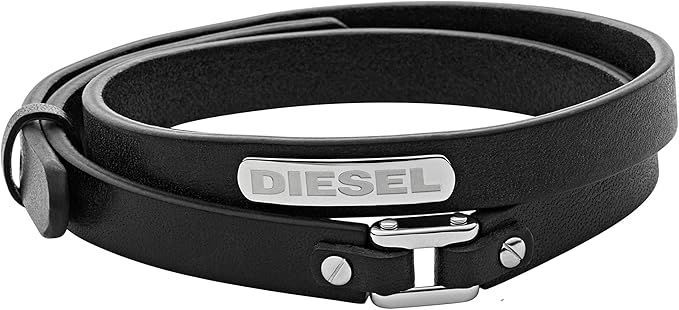 Diesel ディーゼル メンズ 父の日 レザー ブレスレット