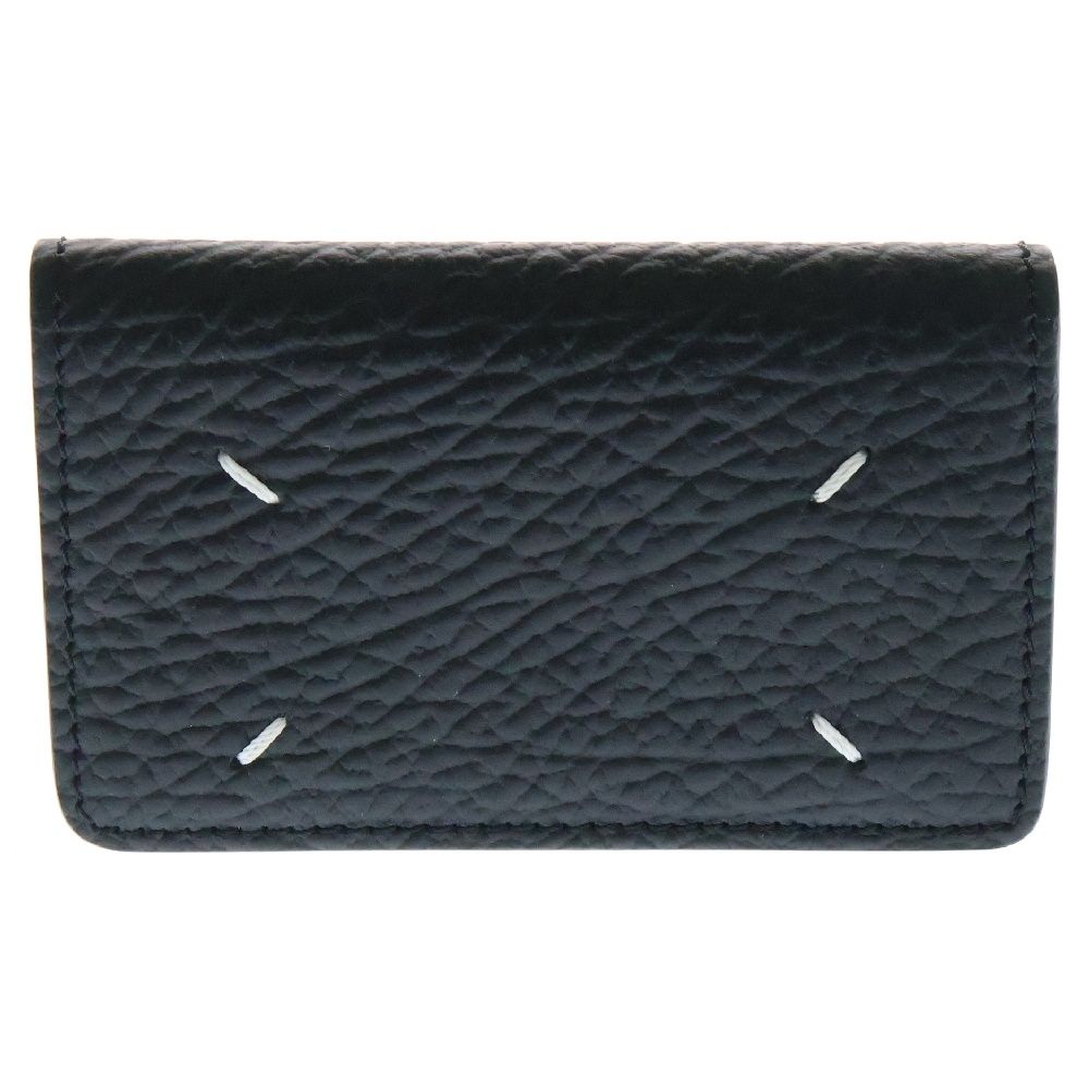 Maison Margiela 11 メゾンマルジェラ11 Card H er Clip Wallet レザーカードケース SA3VX0008 ブラック