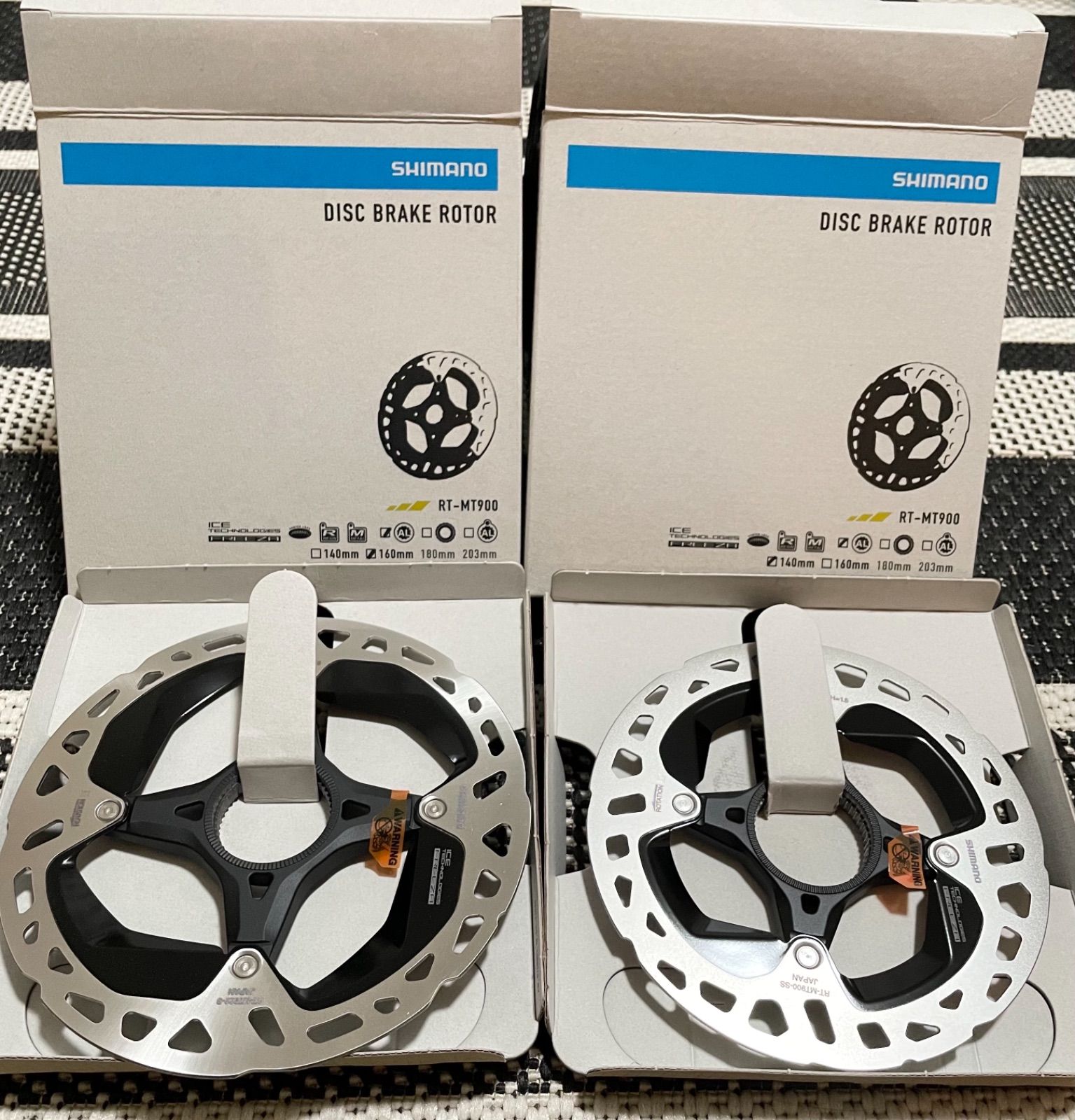 RT-MT900 140 160 2枚セット DURA-ACE ディスクローター